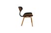 Miniature Chaise Black Wood marron et noire 15