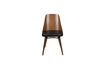 Miniature Chaise Chaya marron et noire 13