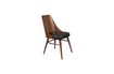 Miniature Chaise Chaya marron et noire 9