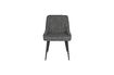 Miniature Chaise cosy Magnus couleur anthracite 13