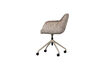 Miniature Chaise de bureau chenille taupe MORROS 3