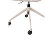Miniature Chaise de bureau chenille taupe MORROS 8