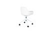 Miniature Chaise de bureau en plastique et tissu blanc Albert Kuip 5