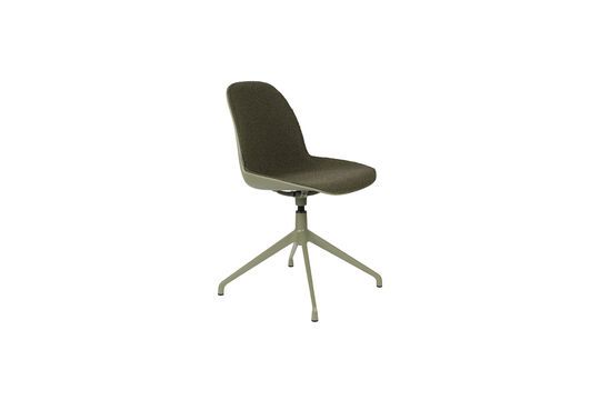 Chaise de bureau en tissu vert Albert Kuip