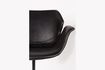 Miniature Chaise de bureau Nikki All Black 5