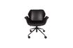 Miniature Chaise de bureau Nikki All Black 6