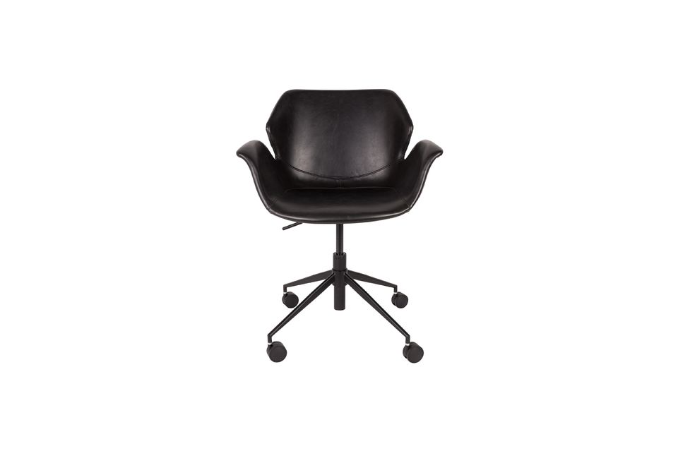 Chaise de bureau Nikki All Black - 5