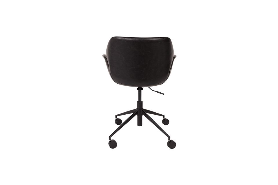 Chaise de bureau Nikki All Black - 6