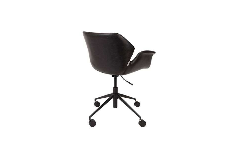 Chaise de bureau Nikki All Black - 7