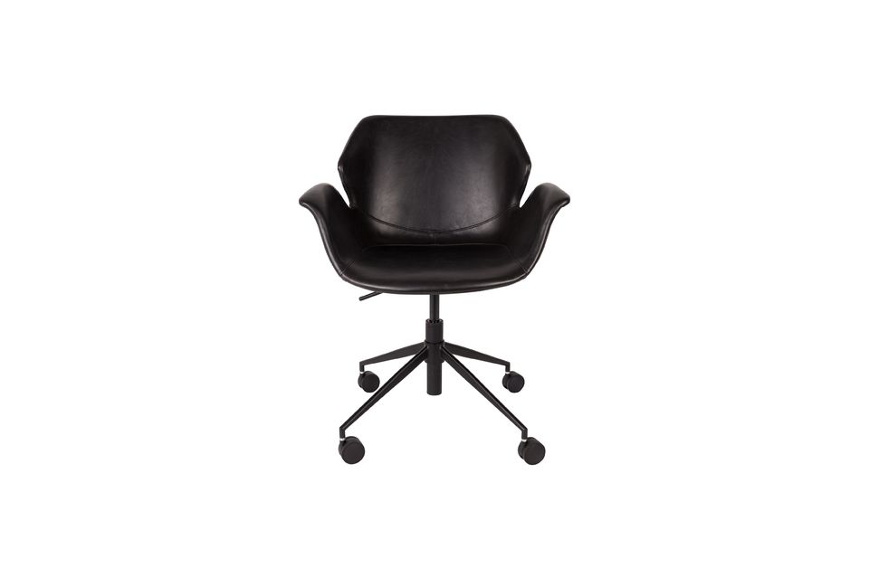 Chaise de bureau Nikki All Black - 9