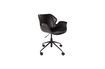 Miniature Chaise de bureau Nikki All Black 1