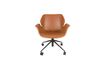 Miniature Chaise de bureau Nikki All Brown 8