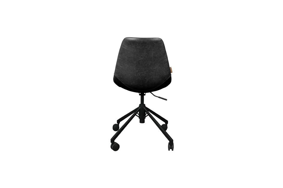 Ce modèle en cuir vintage offre un grand confort d\'assise