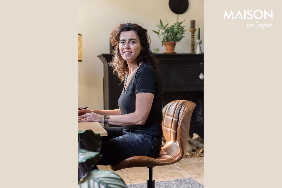 Une chaise de bureau résistante au design vintage