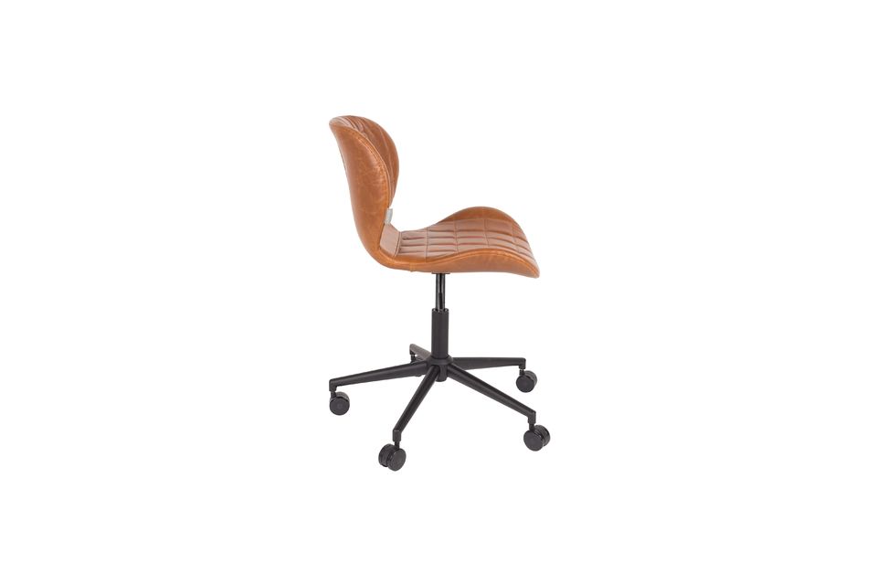 Chaise de bureau Omg Li Marron - 7