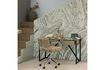 Miniature Chaise de bureau tissu côtelé sable foncé Kova 3
