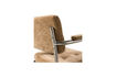 Miniature Chaise de bureau tissu côtelé sable foncé Kova 7