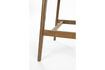 Miniature Chaise de comptoir en bois et beige Marais 11