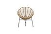 Miniature Chaise de jardin beige Jane 3