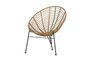 Miniature Chaise de jardin beige Jane Détouré