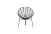 Miniature Chaise de jardin bleu Jane 3