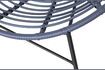 Miniature Chaise de jardin bleu Jane 7