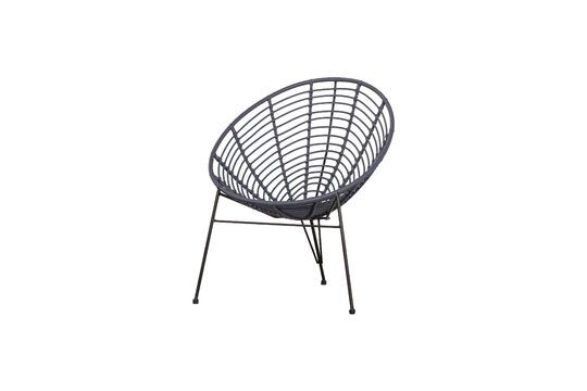 Chaise de jardin bleu Jane Détouré