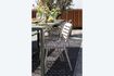 Miniature Chaise de jardin en aluminum blanc Vondel 2