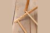 Miniature Chaise de jardin en bois clair Génépi 5