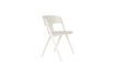 Miniature Chaise de jardin en plastique beige Horizon 8