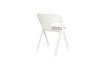 Miniature Chaise de jardin en plastique beige Horizon 9