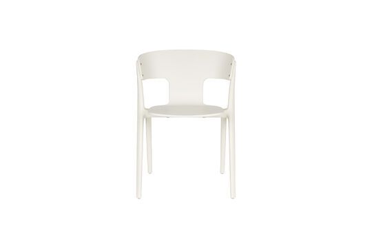 Chaise de jardin en plastique beige Horizon Détouré