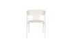 Miniature Chaise de jardin en plastique beige Horizon 3