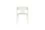 Miniature Chaise de jardin en plastique beige Horizon Détouré