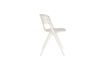 Miniature Chaise de jardin en plastique beige Horizon 4