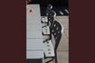 Miniature Chaise de jardin en plastique gris Serra 2