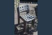 Miniature Chaise de jardin en plastique gris Serra 1