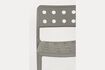 Miniature Chaise de jardin en plastique gris Serra 13