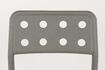 Miniature Chaise de jardin en plastique gris Serra 14