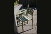 Miniature Chaise de jardin en Plastique polypropylène Vert Serra 1