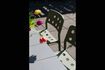 Miniature Chaise de jardin en Plastique polypropylène Vert Serra 3