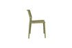 Miniature Chaise de jardin en Plastique polypropylène Vert Serra 7