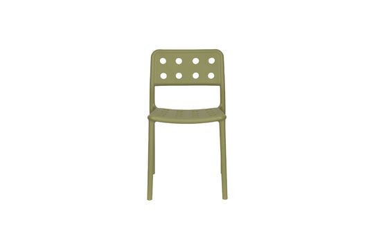 Chaise de jardin en Plastique polypropylène Vert Serra