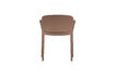 Miniature Chaise de jardin en plastique rose saumon Bent 6