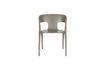 Miniature Chaise de jardin en plastique taupe Horizon 3