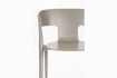 Miniature Chaise de jardin en plastique taupe Horizon 9