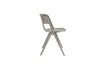 Miniature Chaise de jardin en plastique taupe Horizon 7