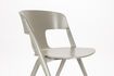 Miniature Chaise de jardin en plastique taupe Horizon 11