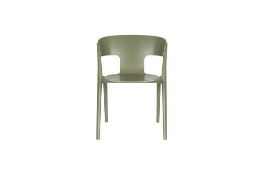 Chaise de jardin en plastique vert Horizon Détouré
