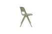 Miniature Chaise de jardin en plastique vert Horizon 6